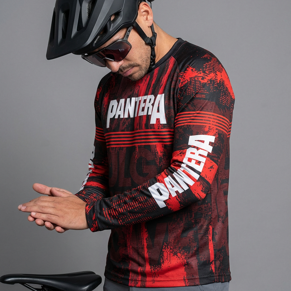 Maillot de cyclisme Manches Longues VTT Pantera
