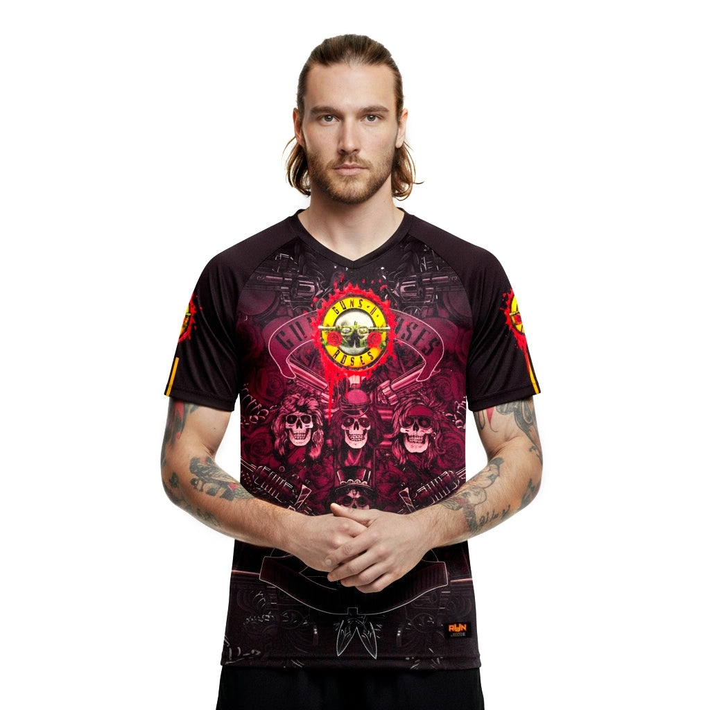 CAMISETA-RUNNING-GUNS-ROSES-MEN