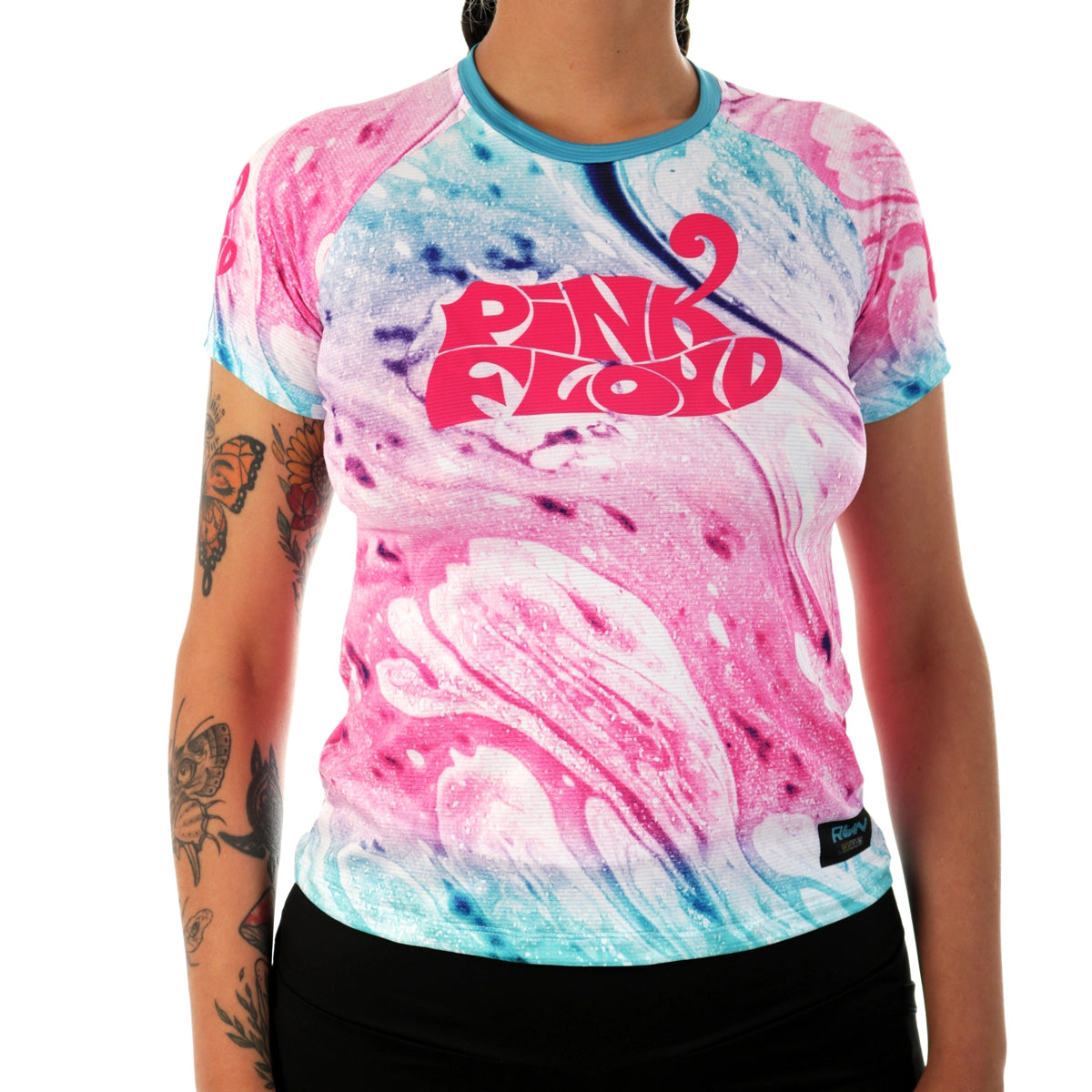 CAMISETA-RUNNING-MUJER-PINK-FLOYD-ROCKCYCLING-F_1