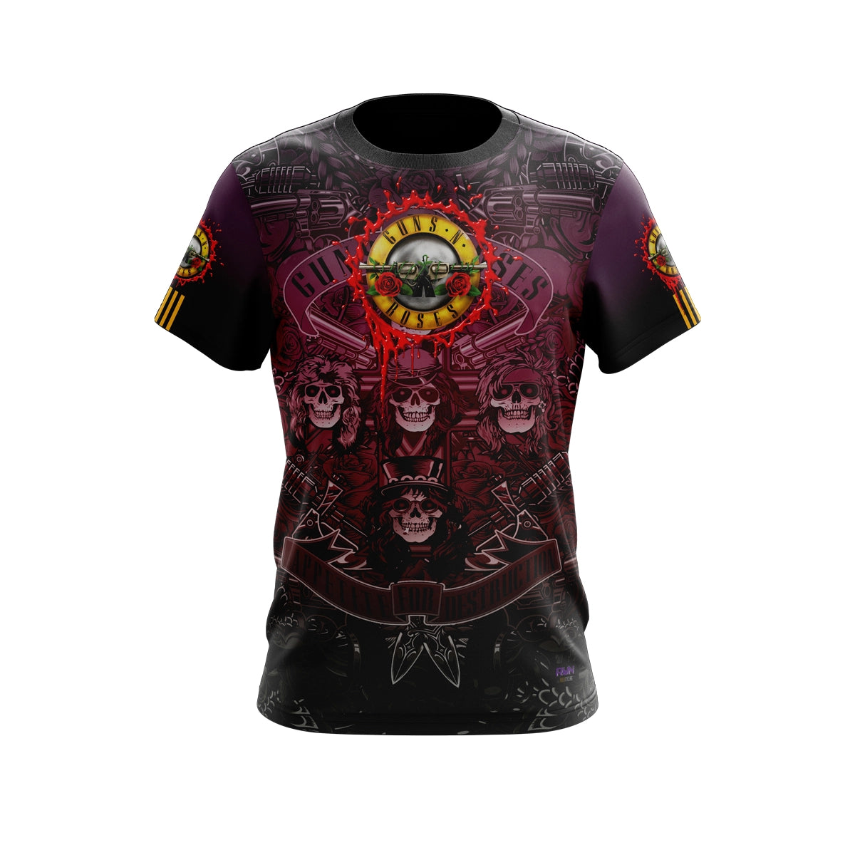 CAMISETA-RUNNING-GUNS-ROSES