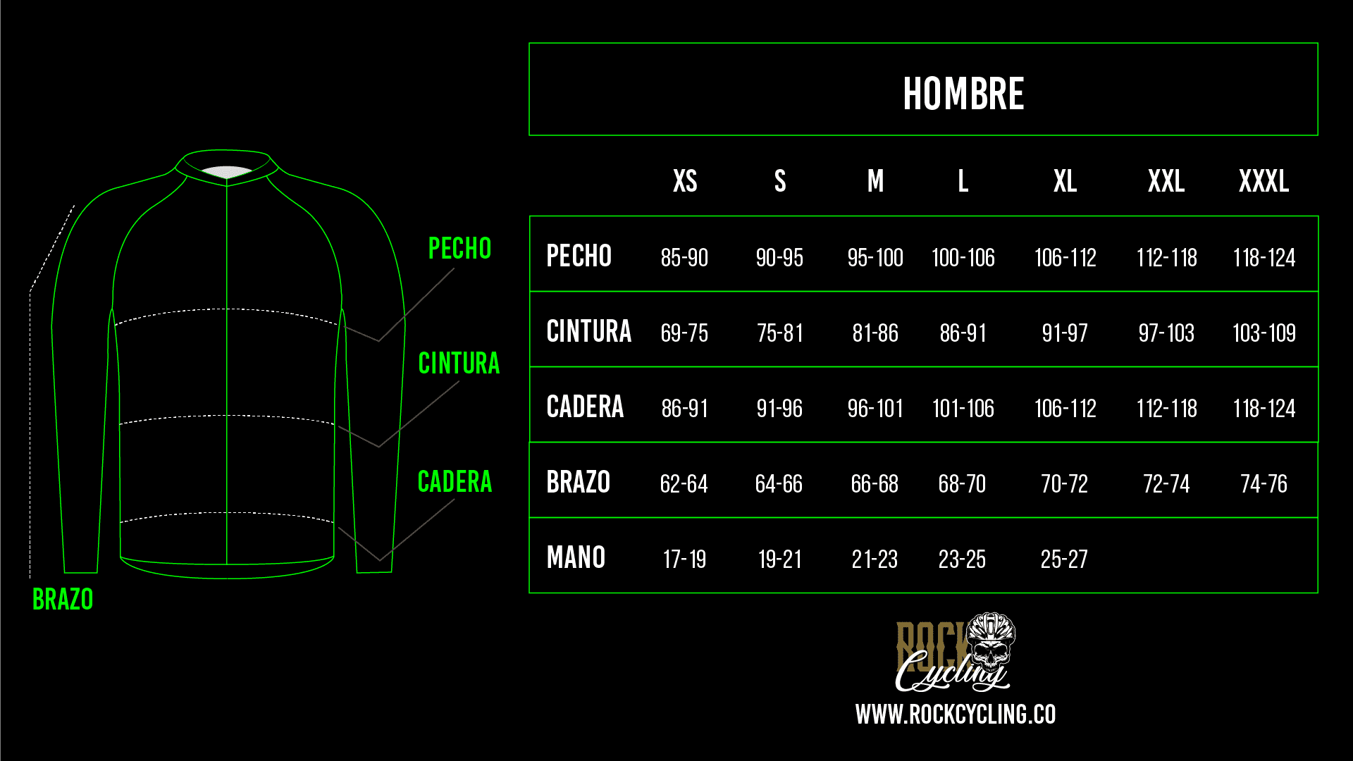 Jersey Ciclismo MTB Rock Legends - RockCycling