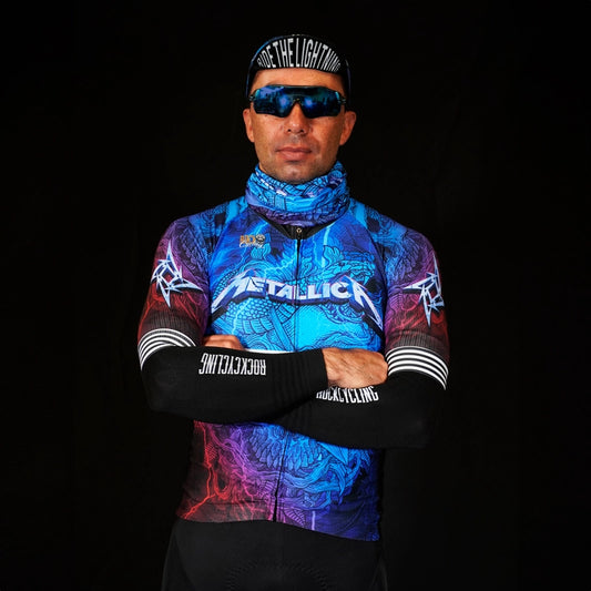 JERSEY CICLISMO MANGA CORTA METALLICA