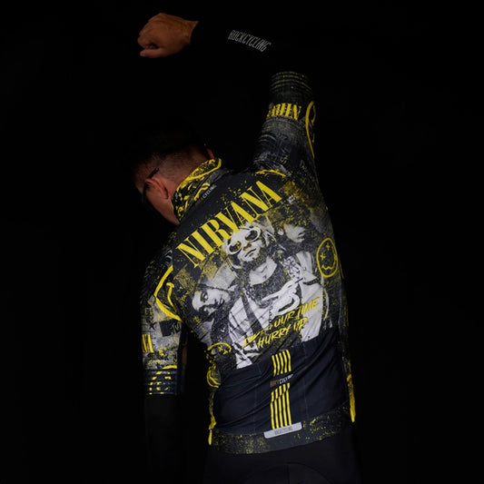 Jersey ciclismo manga corta Nirvana
