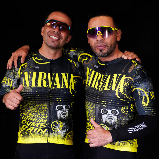 Jersey ciclismo manga corta Nirvana