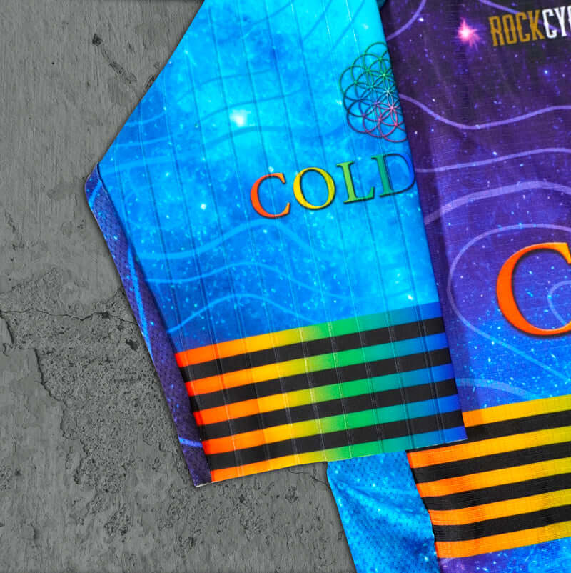 Jersey ciclismo manga corta Coldplay