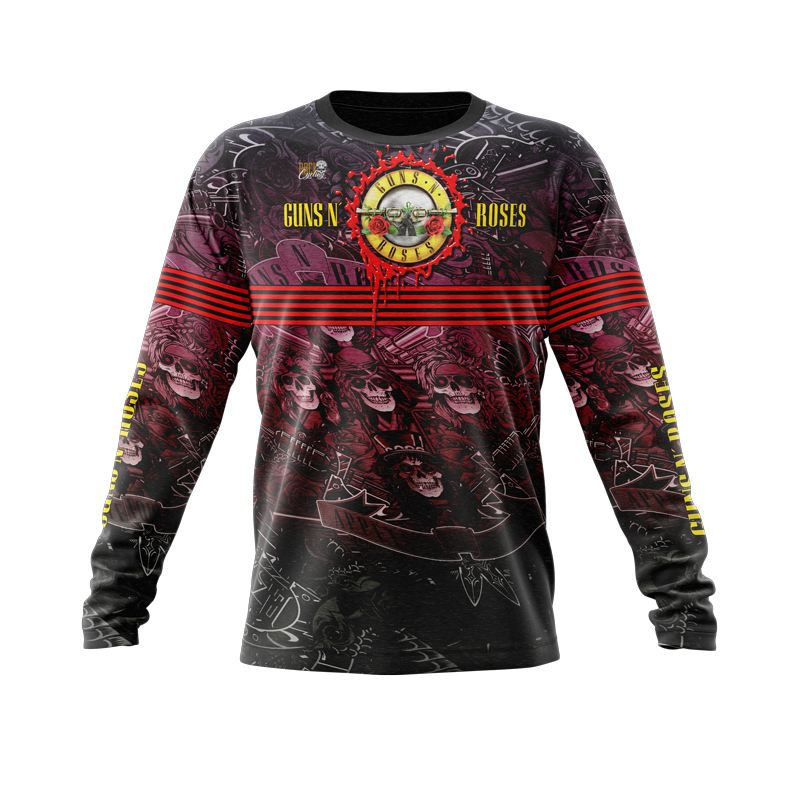 guns rose mountainbike MTB / Motocross Cycling Jersey Guns N´ Roses – RockCycling