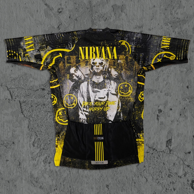 Jersey ciclismo manga corta Nirvana