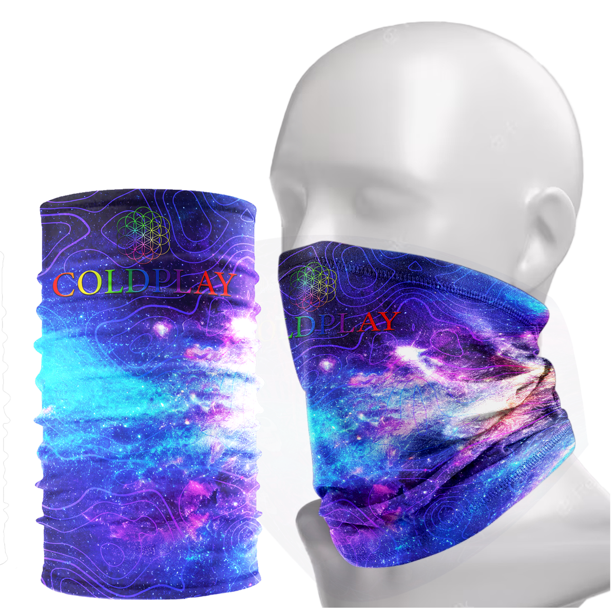 Coldplay Neck tube