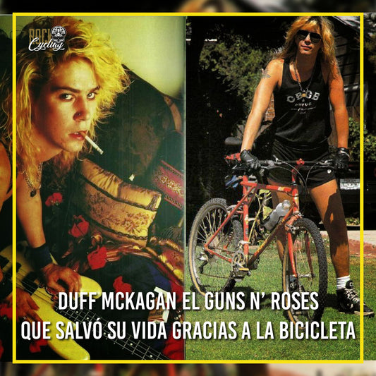 Duff Mckagan "La bici salvó mi vida" - Guns N´ Roses