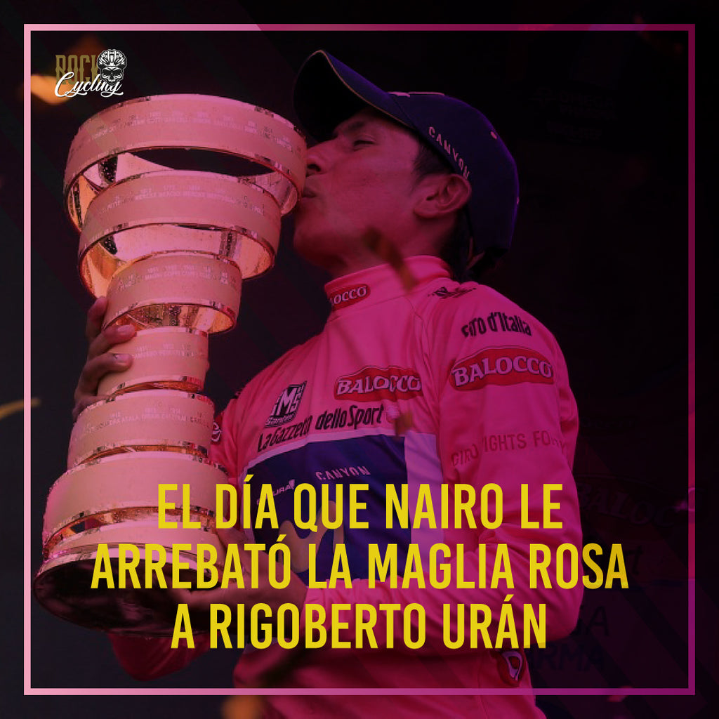 The day Nairo snatched the Maglia Rosa from Rigo