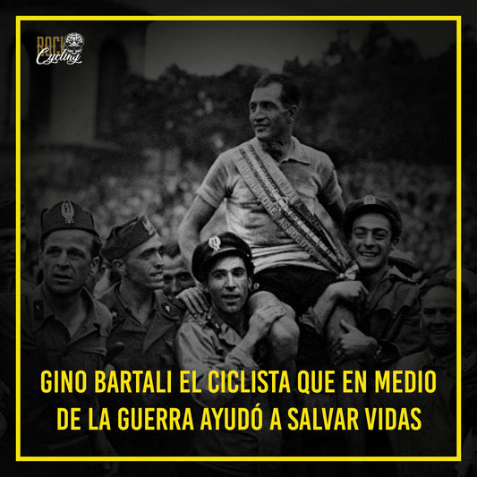 Gino Bartali el ciclista que en medio de la guerra ayudó a salvar vidas