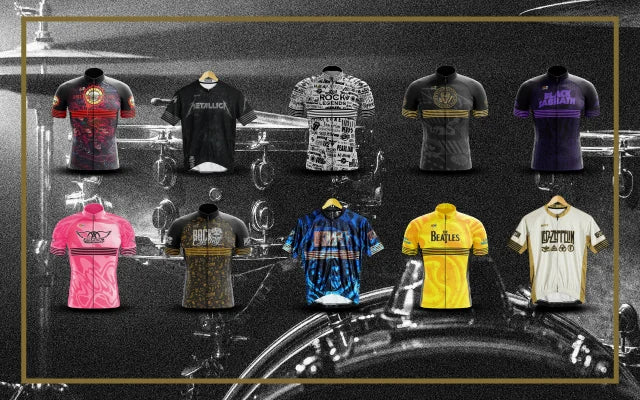 Jersey Ciclismo bandas de rock