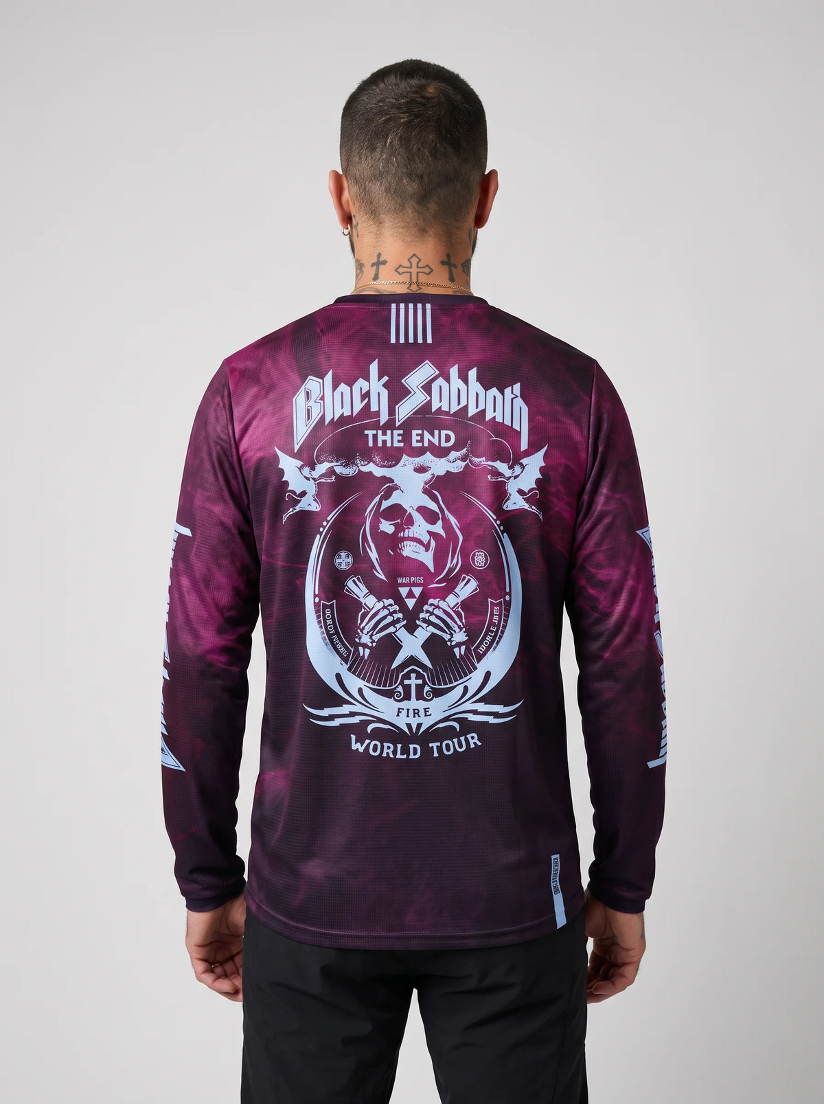 Jersey MTB Black Sabbath Back RockCycling