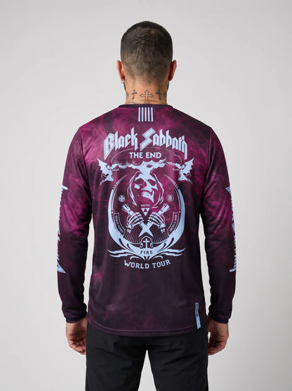 Jersey MTB Black Sabbath Back RockCycling