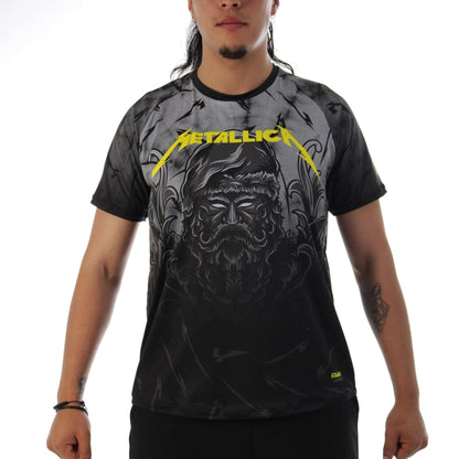 CAMISETA-RUNNING-HOMBRE METALLICA