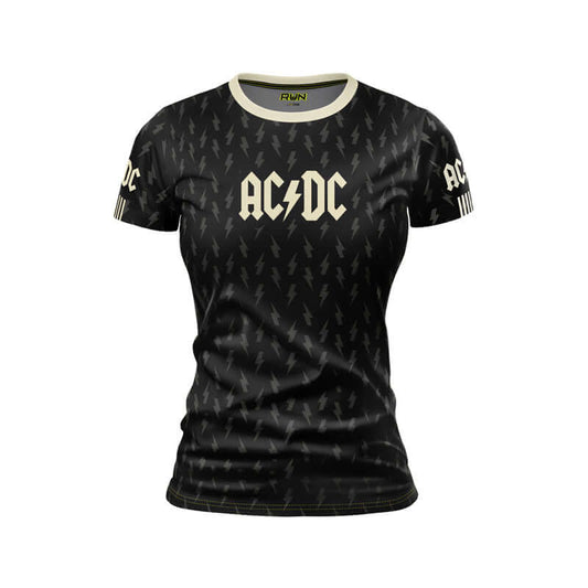 CAMISETAS-RUNNING PARA MUJER-ACDC