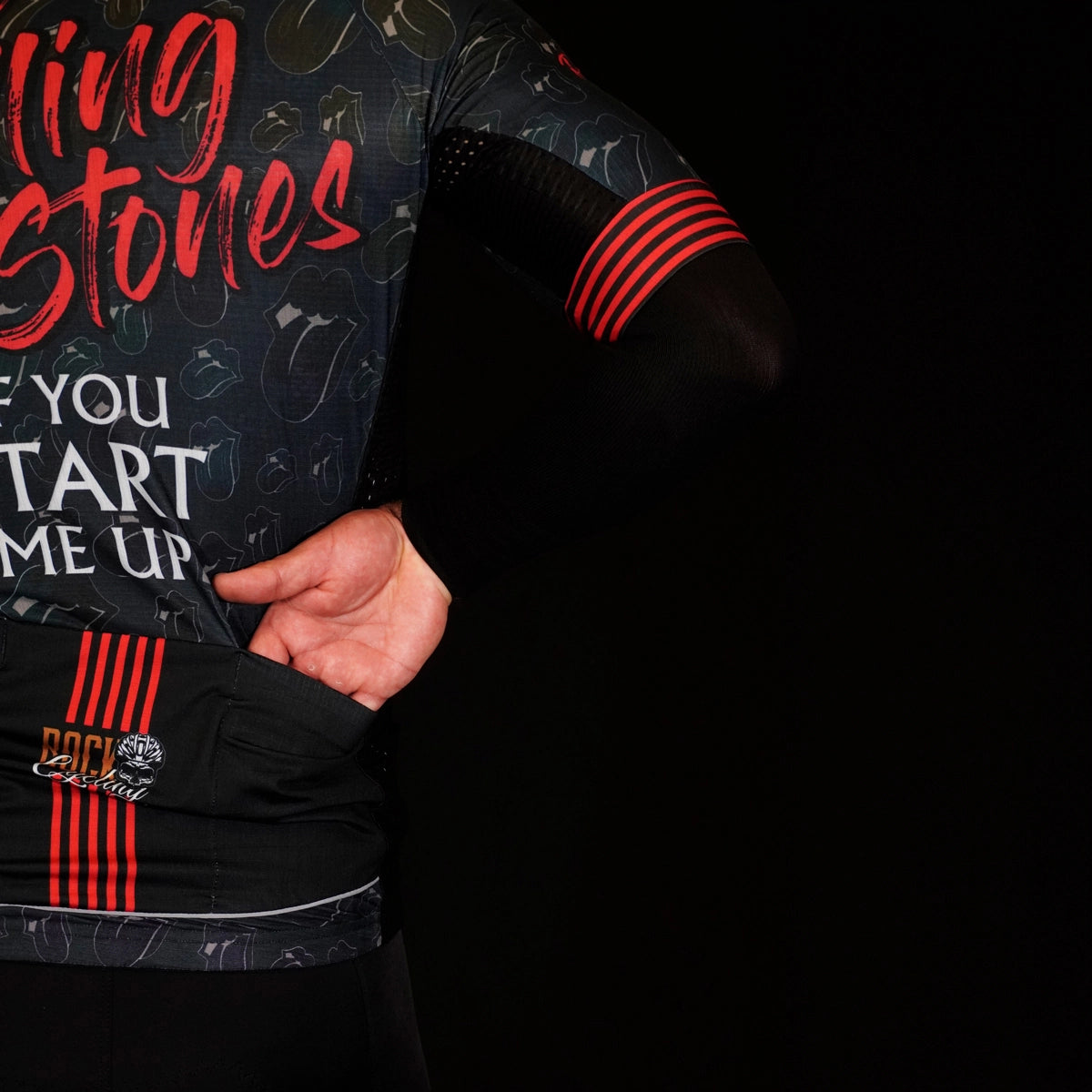 Jersey ciclismo para hombre Rolling Stones RockCycling