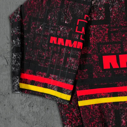 Jersey ciclismo manga corta Rammstein