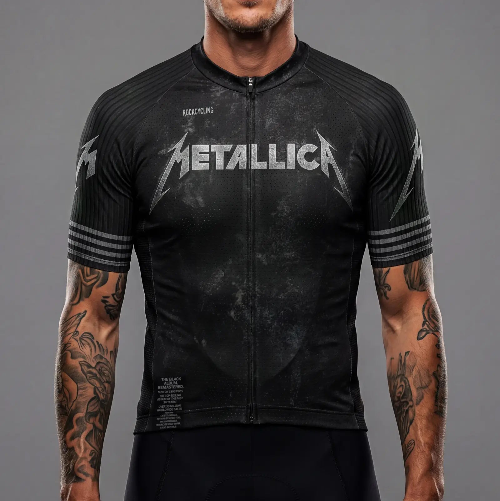 Metallica short-sleeve cycling jersey – RockCycling