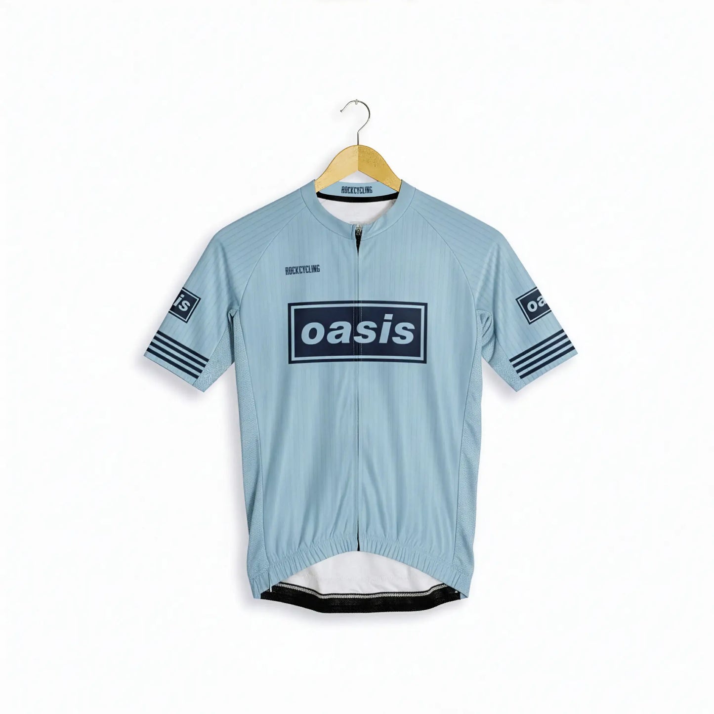 Jersey-Ciclismo-Azul Manga corta Oasis