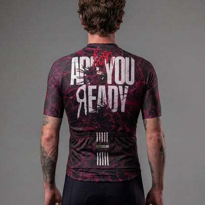 Jersey-Ciclismo-hombre Manga Corta Korn-RockCycling back-Modelo-B1