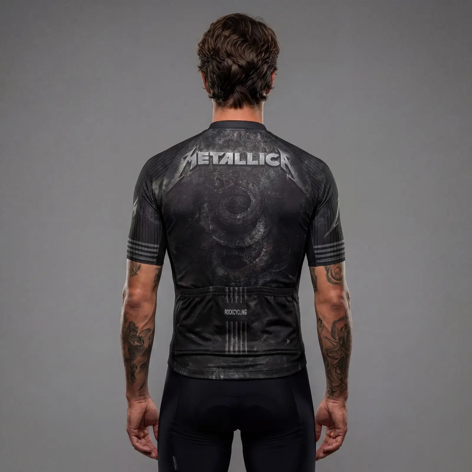 Metallica short-sleeve cycling jersey – RockCycling