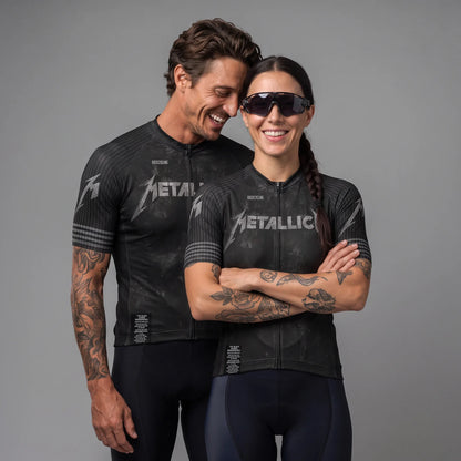 Camiseta Ciclismo Unisex manga corta Metallica RockCycling