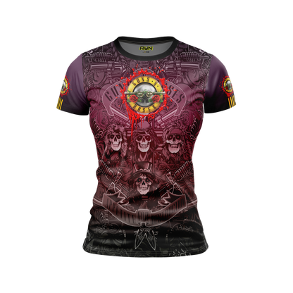 T-shirt de course ACDC pour femmes