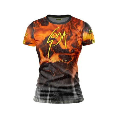 T-shirt de course Soda Stereo pour femmes